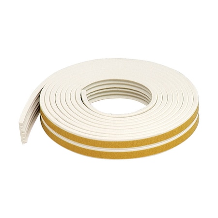 M-D BUILDING PRODUCTS Weathrstrp Rubber 17'Wht 02618